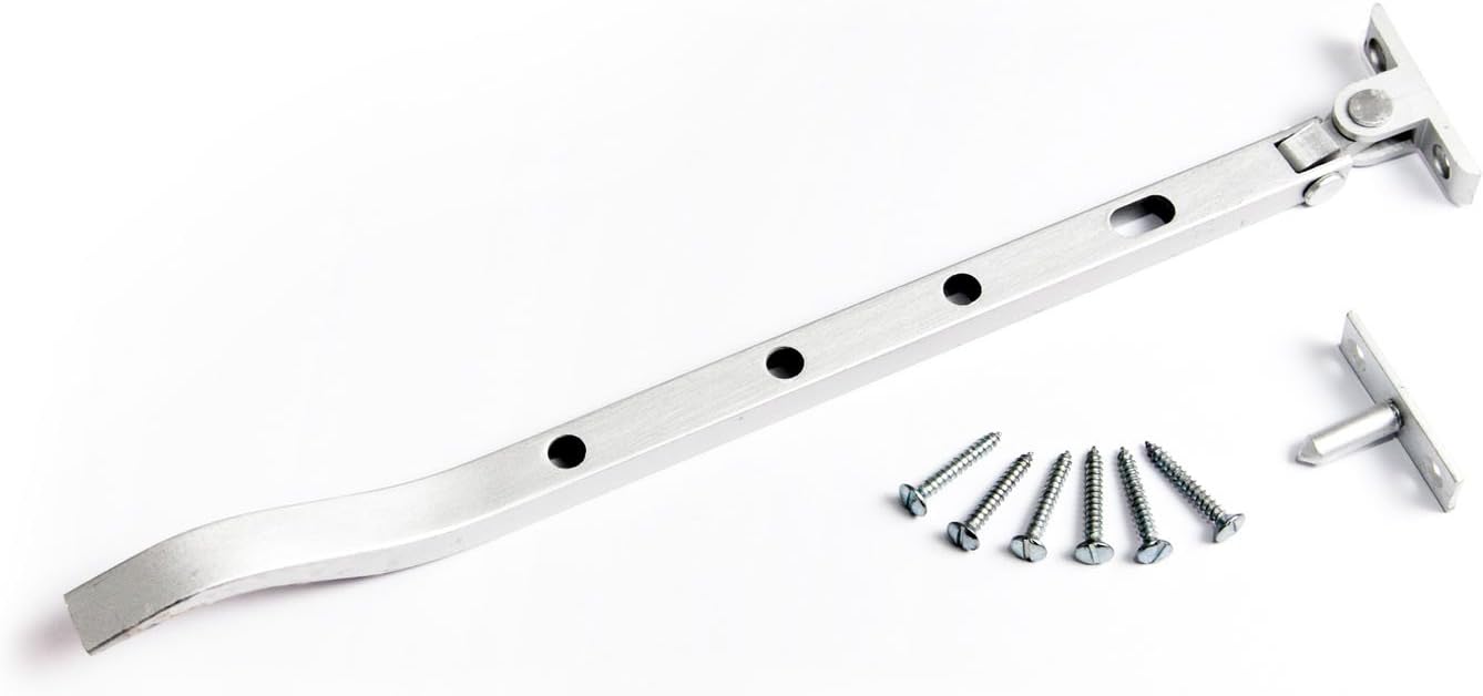 One Stop DIY Aluminium Window Lock With Fixings 200mm