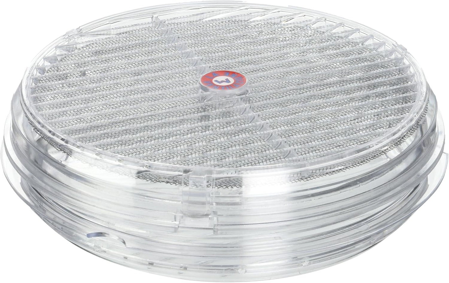 La Ventilazione AE200 Thermal Aerator For Window Opening And Closing Funicels, Diameter 210 Mm, Transparent Imitation Glass