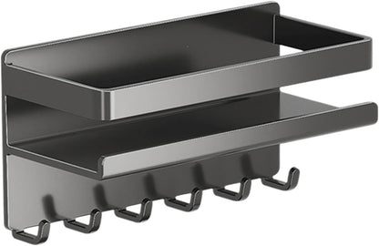  Organiseur Magnétique Pour Réfrigérateur – Support Mural Sans Perçage, Organisateur De Comptoir De Cuisine, Pour Garde-manger, Garage, Buanderie, Dortoir, Maison, Bureau, Casier, Camping-car, Porte De