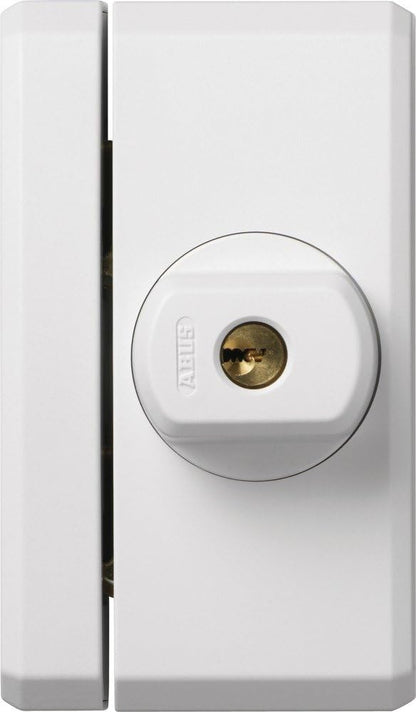  ABUS FTS96 Window Lock With Rotary Button Locking Mechanism, Different Locking - Security Level 10 - 11197 - Brown