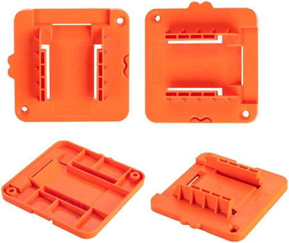  Support De Batterie 20 V Pour Batteries LBXR20 LB20, Support De Rangement Mural Pour Outils électriques, Gain De Place, Atelier, Station De Garage, Jaune (8 Pièces)