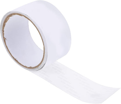  Angoily Kit De Réparation De Porte Moustiquaire Blanc Auto-adhésif En Pvc Résistant La Déchirure, Bande D'écran 5cm X 2m Pour Réparation Facile De Fenêtres Et Portes