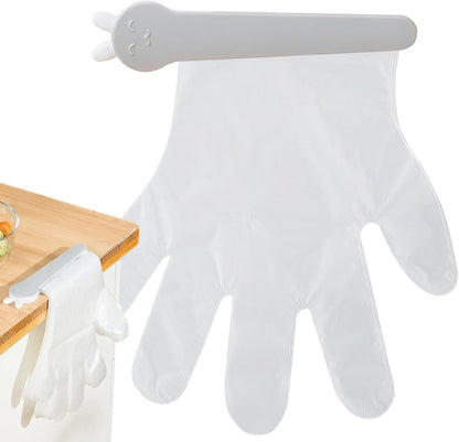  Porte-Gants Avec Fixation Murale,Organisateur De Gants Murale - Accessoires De Cuisine à Clipser Pour Laboratoire, Santé, Hôpital, Restauration Et Atelier
