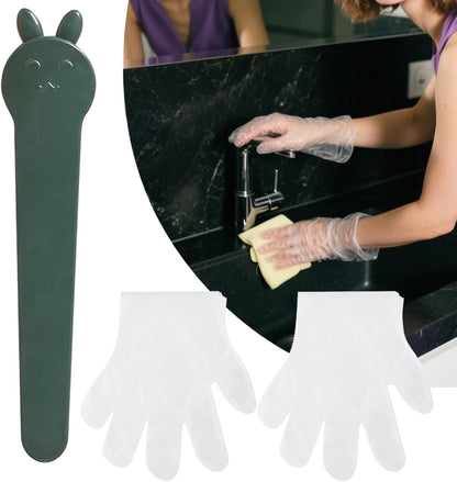  Porte-Gants Avec Fixation Murale,Porte-Gants Organisateur | Organisateur De Stockage Multifonction Pour Cuisine Salle De Bain Hôpital Restaurant Atelier Extérieur