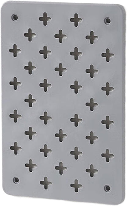  Systèmes De Rangement Muraux Robustes Et Imperméables - Étagère Extensible Pour Petits Espaces - Crochet Pour Panneau Perforé