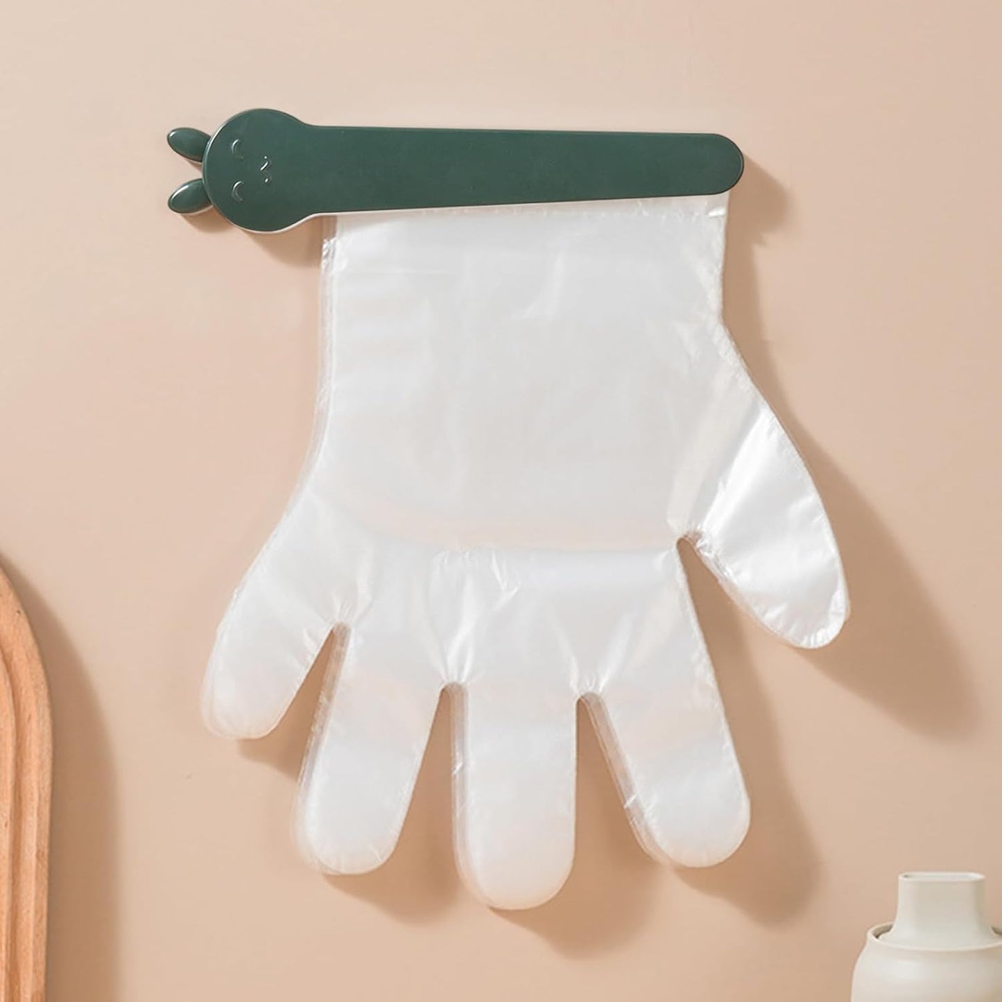  Générique Glove Holder, Wall Mount Organizer, Adhesive Clip Design, Storage For Garage, Workplace & Food Service, Convenient Glove Box Dispenser, Restaurant Use More