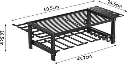  Support Mural Pour Outils électriques En Acier Robuste Pour Perceuses Et Accessoires, Garage, Atelier, Porte-outils Multifonction