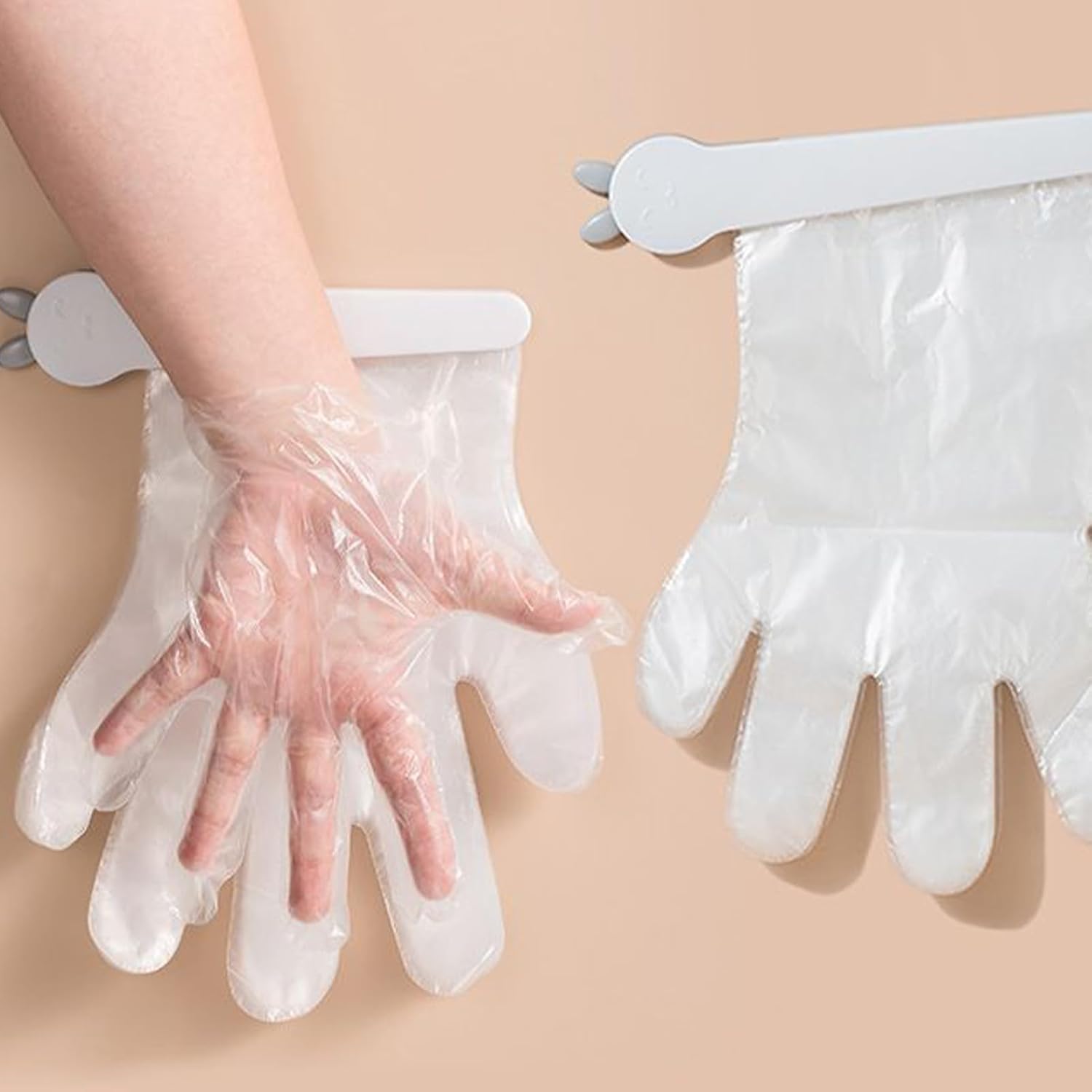  Porte-Gants Avec Fixation Murale,Organisateur De Gants Murale - Accessoires De Cuisine à Clipser Pour Laboratoire, Santé, Hôpital, Restauration Et Atelier