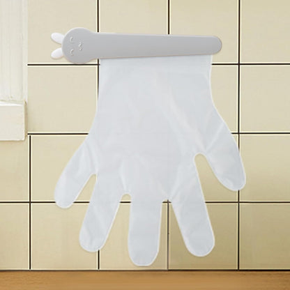  Porte-Gants Mural,Organisateur De Boîte à Gants | Clip Design Avec Adhésif Pour Cuisine, Placard, Garage, Bureau, Restaurant Ou Laboratoire