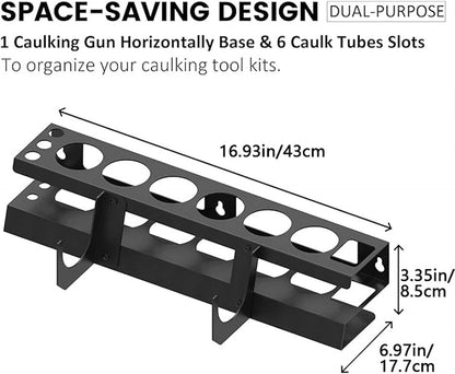  Organisateur De Bombes Aérosols - Rack À Cartouches D'Étanchéité - Support Mural De Rangement Pour Mastic Atelier - Pour Industrie, Maison, Garage, Atelier, Cabanon, Abri De Jardin, Entrepôt, Dépôt Et