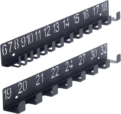  Porte-outils Mural En Fer, Crochets Et Clés Pour Maison, Garage, Atelier, Support De Rangement, Accessoires D'outils, Organiseurs Muraux
