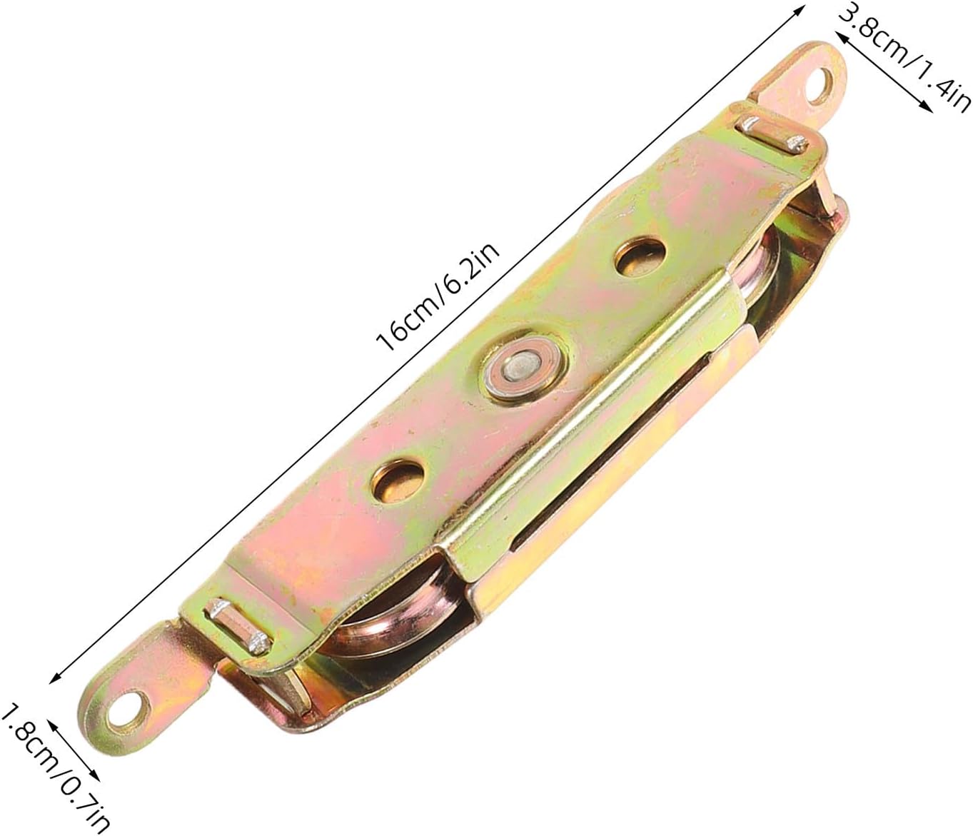  Ciieeo Roues De Fenêtre Coulissante En Fer Pour Portes En Verre Anciennes, Lot De 2 Pièces, Installation Facile Diy, Évite Les Oscillations, Pour Entretien Maison