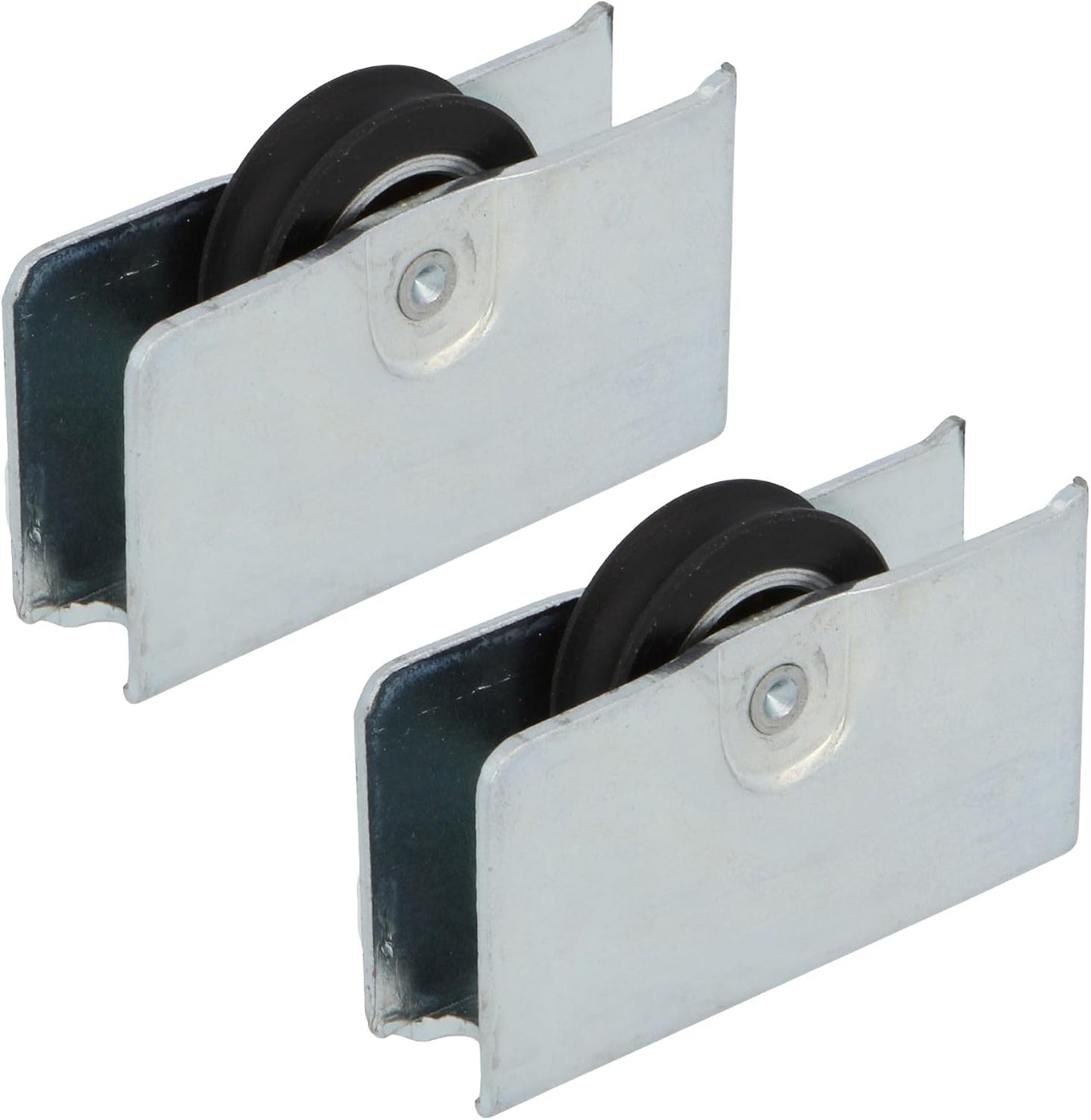  Amig - Roulement Pour Fenêtre Coulissante | Lot De 2 Unités | Taille 70 X 16 Mm | Boîtier Métallique Réglable | Roulement à Billes | Conçu Pour Les Fenêtres Coulissantes | Acier Zingué