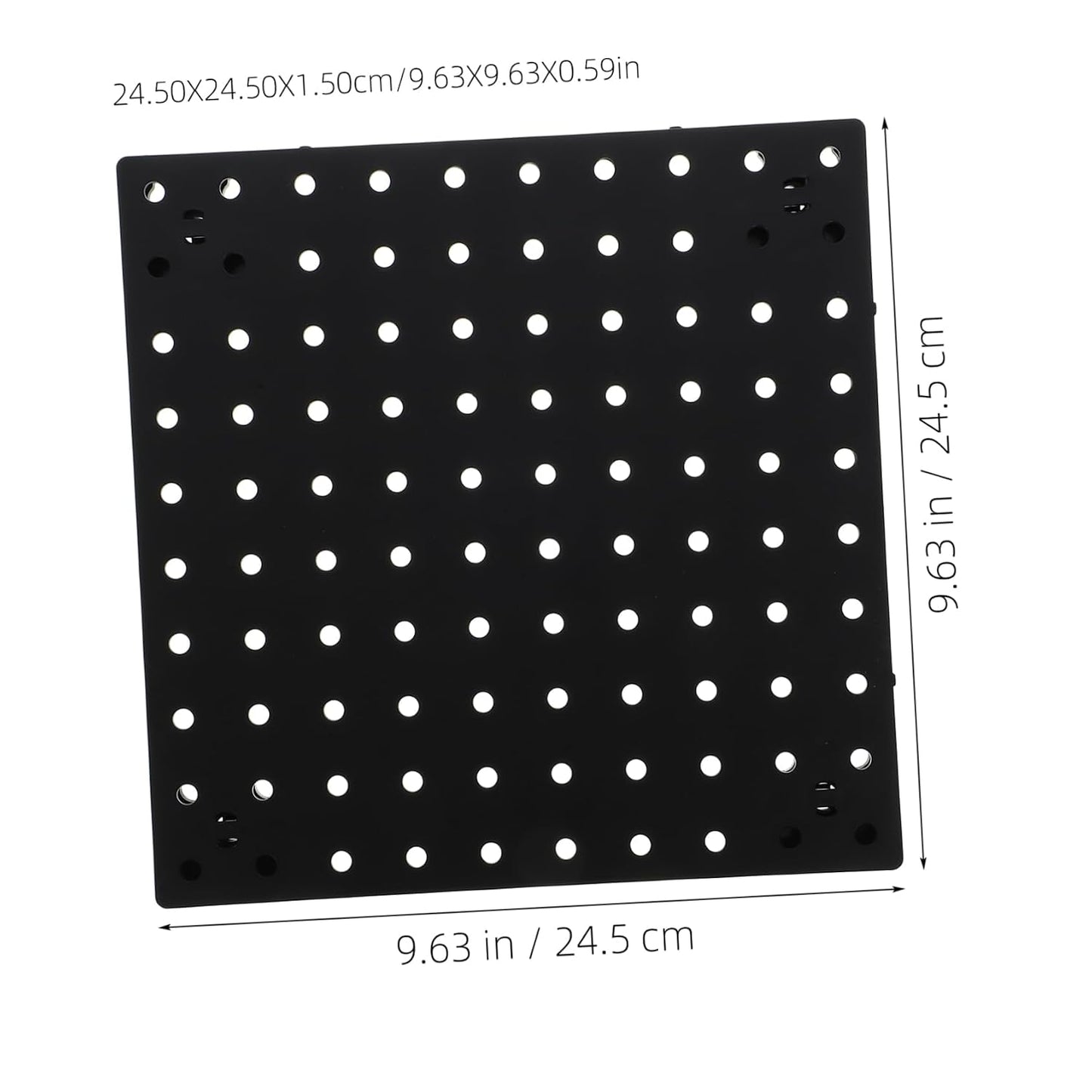  Ciieeo Rangement Mural Pegboard Organisateur Mural Pour Outils Ustensiles De Cuisine Décorations Pour Garage Cuisine De Bain