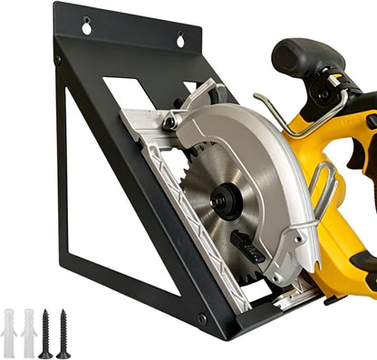  Support Mural Pour Scie Circulaire, Support De Rangement Robuste Pour Outils électriques, Système De Support Pour Outils De Garage, Atelier, Support De Rangement Pour Scie, Abri De Jardin, Sous-sol