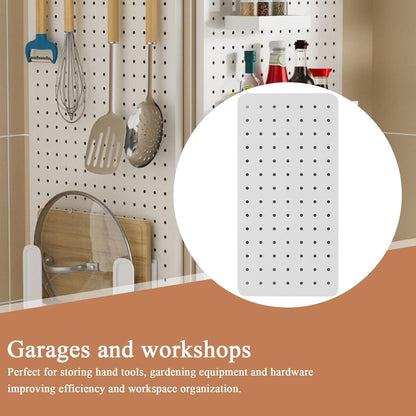  Panneaux Perforés En Métal – Organisation Murale Pour Cuisine, Gain De Place, Panneaux D'affichage Pour Garage, Atelier