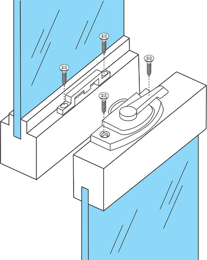  Prime-line Products F 2588 Window Frame With Keeper, F 2763