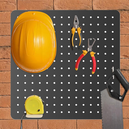  Tableau De Rangement Monté, Panneau De Pinces De Bureau, Rangement Multifonction Avec Système De Contrôle De Disposition Personnalisé, Planche à Suspendre Murale Robuste, Style Moderne Et Propre